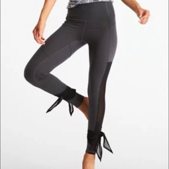 Lucy Pants & Jumpsuits Lucy Medium Light Free Mesh Panel Bow Tie